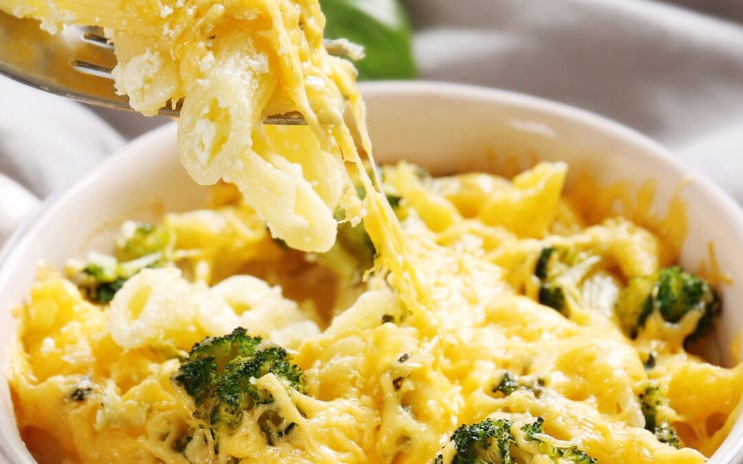 Two Cheese Chicken Broccoli Pasta